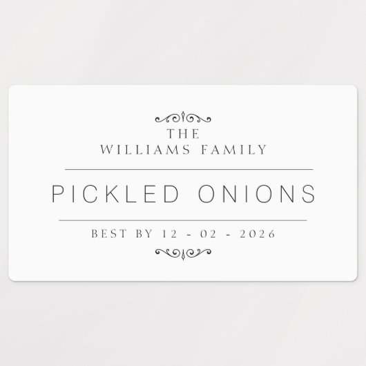 缶詰 ラベル (デザイン1)