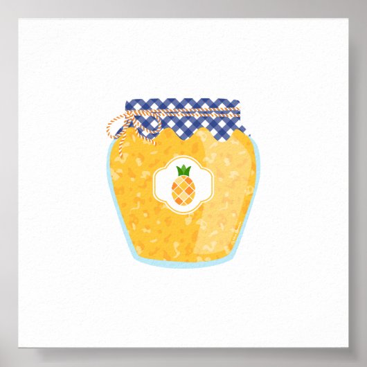 缶詰 – Pineapple Jam ポスター (正面)