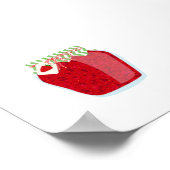 缶詰 – Strawberry Jam ポスター (角)