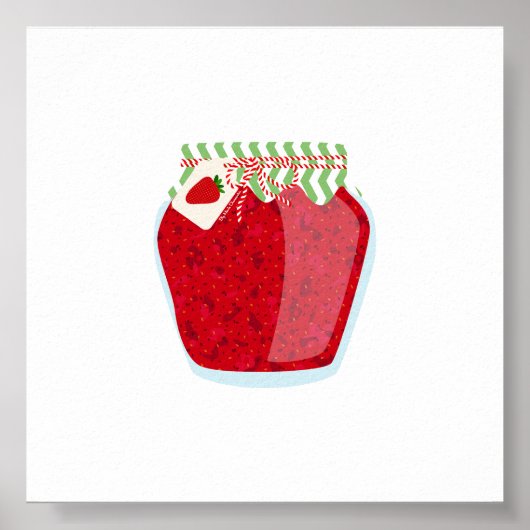 缶詰 – Strawberry Jam ポスター (正面)