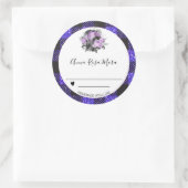 *~*缶詰AP30グレープバッファローギンガム自家製 ラウンドシール (バッグ)