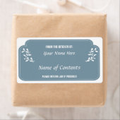 缶詰JARラベル（戻る必要あり） ラベル (インサイチュ)