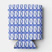 缶/ボトルクール – 青色リングや輪 缶クーラー (裏面)