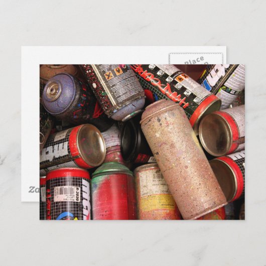 缶 ポストカード (正面/裏面)