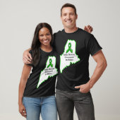 缶 Lyme 病啓発 メイン州 メンズTシャツ Tシャツ (ユニセックス)