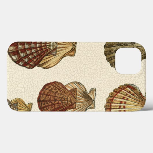 罅割れた旧式な貝 Case-Mate iPhoneケース (裏面 (横))