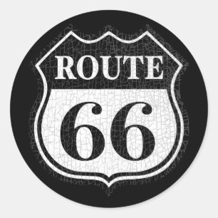 罅割れたRte 66 ラウンドシール