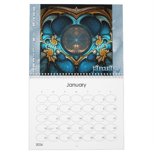 罅割れたX-perience カレンダー (1月 2026)