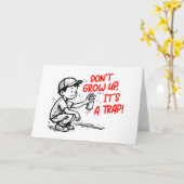 罠だ カード (黄色い花)