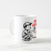 罠だ コーヒーマグカップ (正面左)