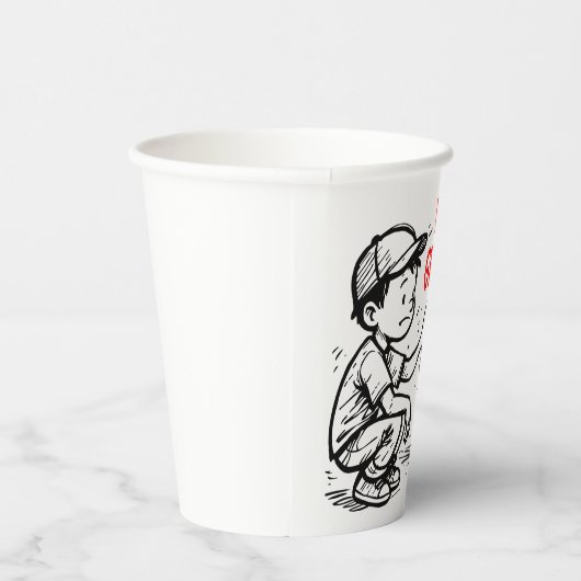 罠だ 紙コップ (右)