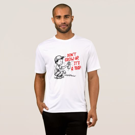 罠だ Tシャツ (正面フル)