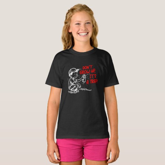 罠だ Tシャツ (正面フル)