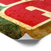 罠タイポグラフィを育てるなおもしろいい ポスター (角)