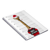 罪おもしろい罪のキリン・クリスマス ノートブック (右側)