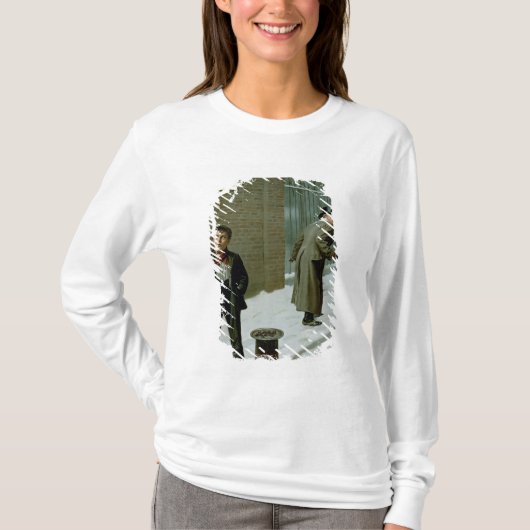 罪があるか罪がない雪玉- Tシャツ (正面)
