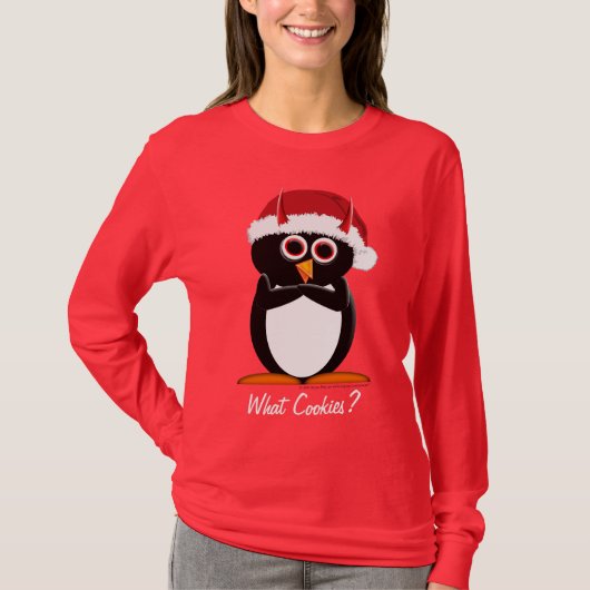 罪がある邪悪なペンギン Tシャツ (正面)