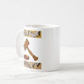 罪がある コーヒーマグカップ (正面左)