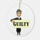 罪がある セラミックオーナメント (左)