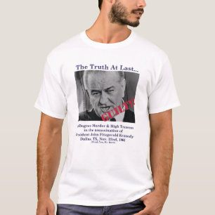 罪があるLBJ Tシャツ