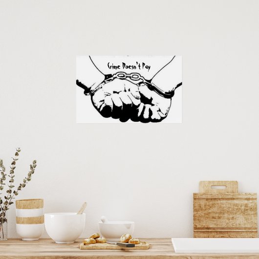 罪が償わない ポスター (キッチン)