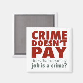 罪が償わない マグネット (正面/裏面)