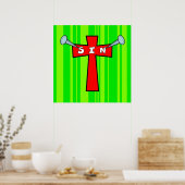 罪とクロス ポスター (キッチン)