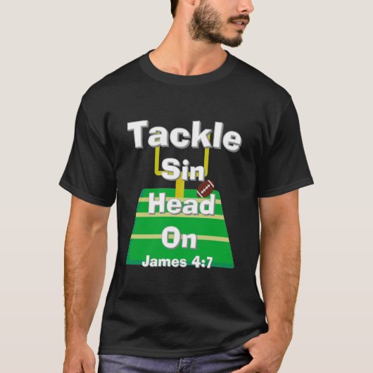罪と闘う Tシャツ (正面)