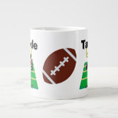 罪に取り組む ジャンボコーヒーマグカップ (正面)