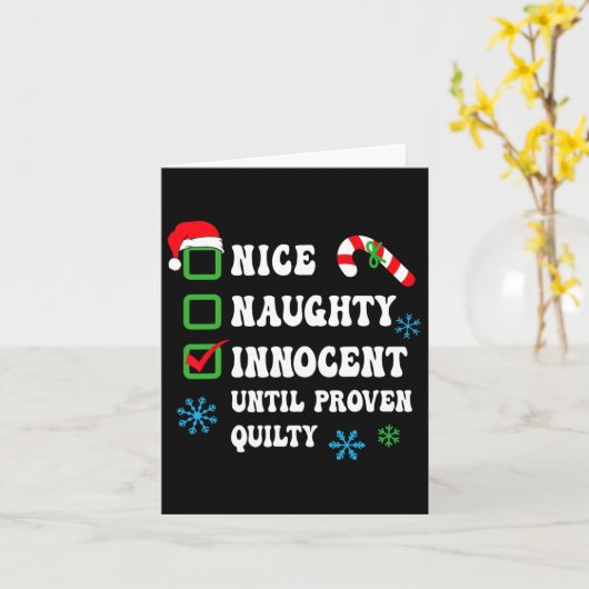 罪のいけな証明されたChまで罪のないおもしろいいい カード (黄色い花)