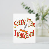 罪のないやつめ！ ポストカード (スタンド正面)