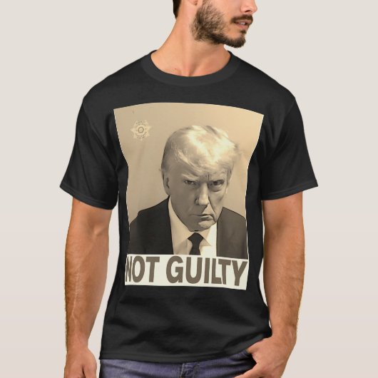罪のないトランプ Tシャツ (正面)