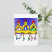 罪のないニワトリ ポストカード (スタンド正面)