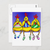 罪のないニワトリ ポストカード (正面/裏面)