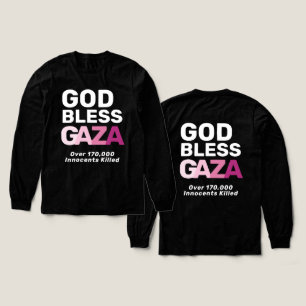 罪のない命を称える ガザ抗戦Tシャツ トライブレンドTシャツ