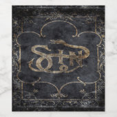 罪のフォールン・ブック ワインラベル (シングルラベル)