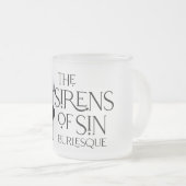 罪の凍ったガラスのサイレン フロストグラスマグカップ (正面右)
