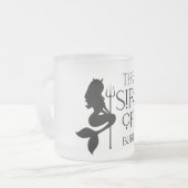 罪の凍ったガラスのサイレン フロストグラスマグカップ (正面左)