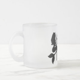 罪の凍ったガラスのサイレン フロストグラスマグカップ