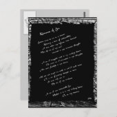 罪の夢 ポストカード (正面/裏面)