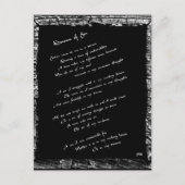 罪の夢 ポストカード (正面)