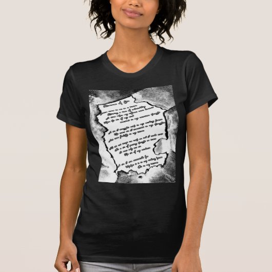 罪の夢 Tシャツ (正面)