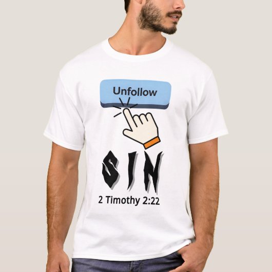 罪の後を絶つ Tシャツ (正面)