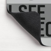 罪の意識が強い マウスパッド (コーナー)