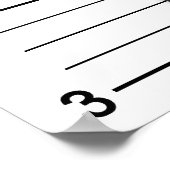 罪の愛のマグショットおもしろいドッグバレンタインデー ポスター (角)