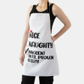 罪の証明いけなされたクリスマまでナイスイノセント エプロン (インサイチュ)