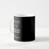 罪の証明いけなされたクリスマまでナイスイノセント コーヒーマグカップ (正面左)