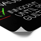 罪の証明いけなされたクリスマまでナイスイノセント ポスター (角)