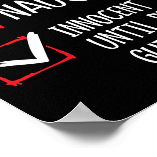 罪の証明いけなされたクリスマまでナイスイノセント ポスター (角)