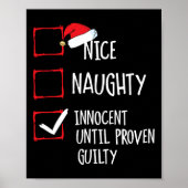 罪の証明いけなされたクリスマまでナイスイノセント ポスター (正面)